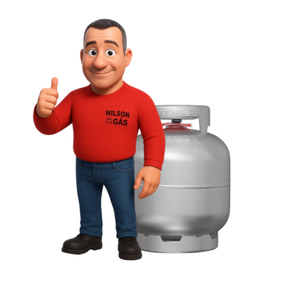 Mascote Wilson Gás